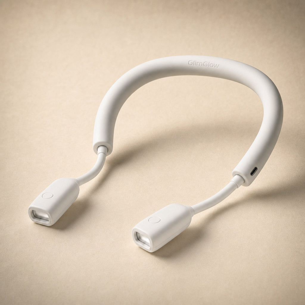 GlimGlow Stitch Light in Soft White - front view