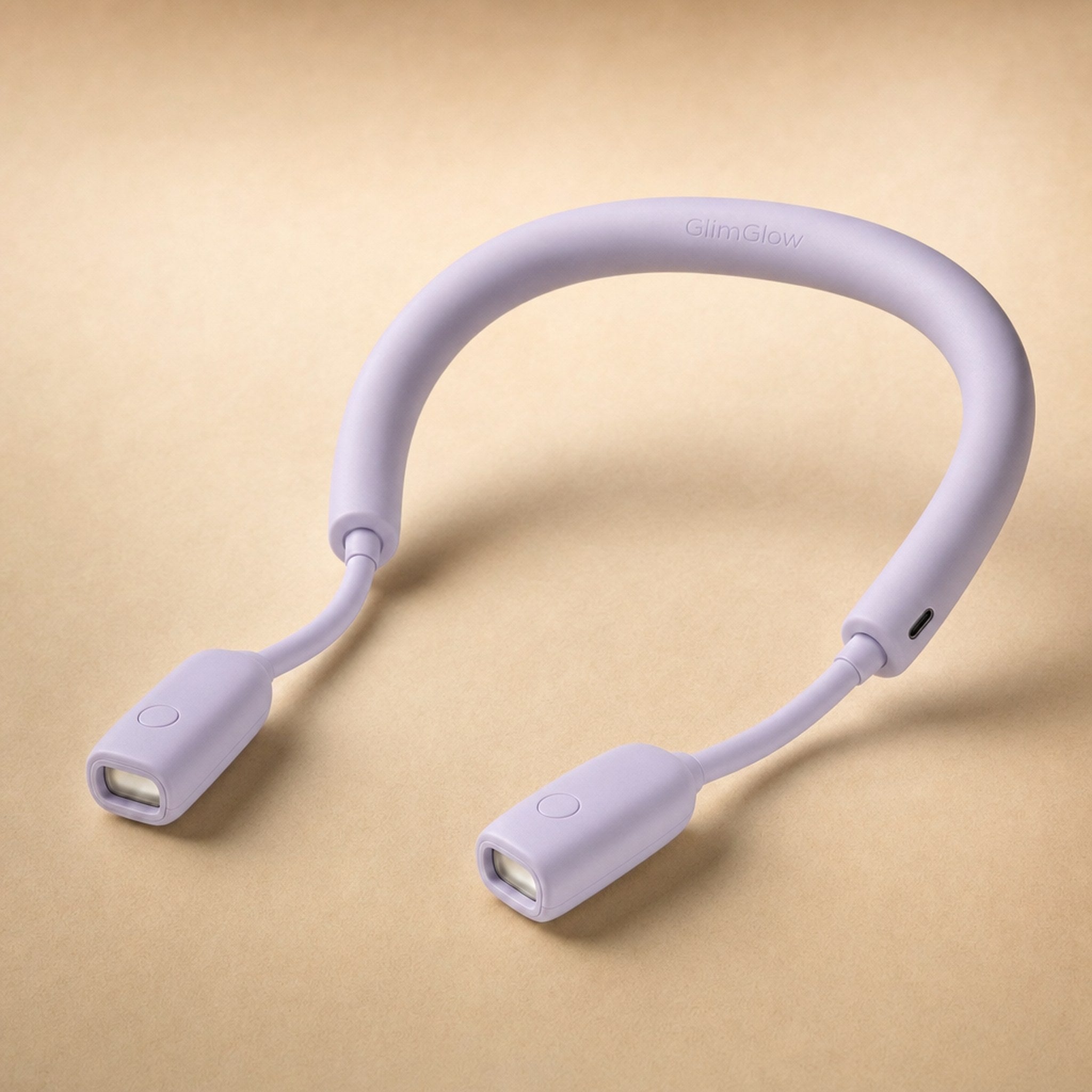 GlimGlow Stitch Light in Cozy Lavender - front view