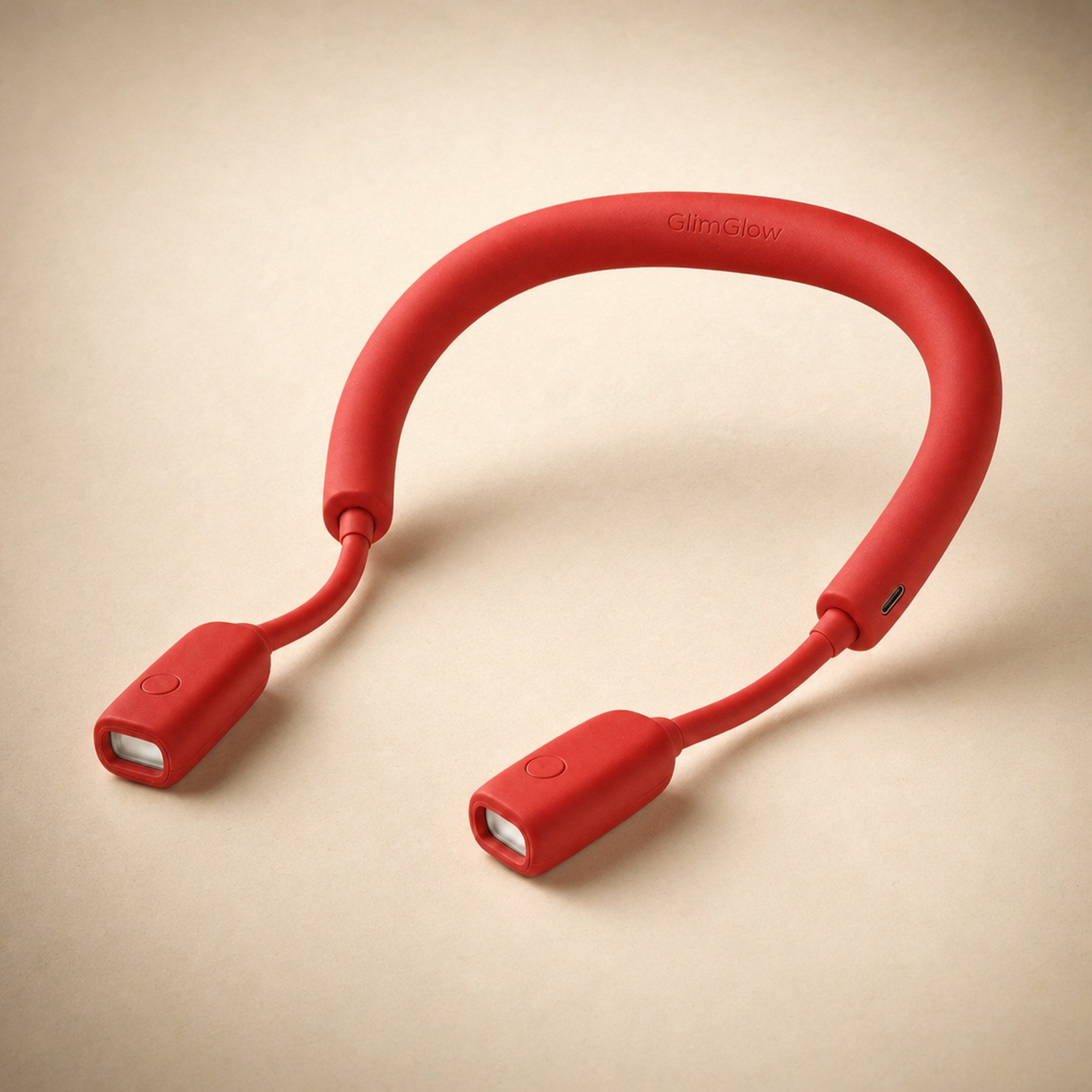 GlimGlow Stitch Light in Holiday Red - front view